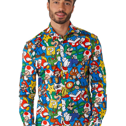 Camicia Super Mario Uomo OppoSuits