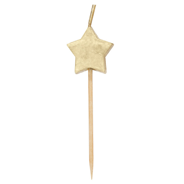 Candele Star Gold 6 pezzi