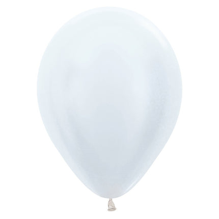 Palloncini Bianco Perla 23cm 50pz