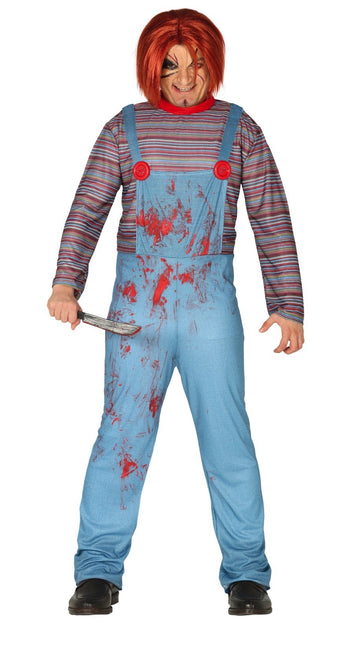 Costume di Halloween da Chucky per uomo