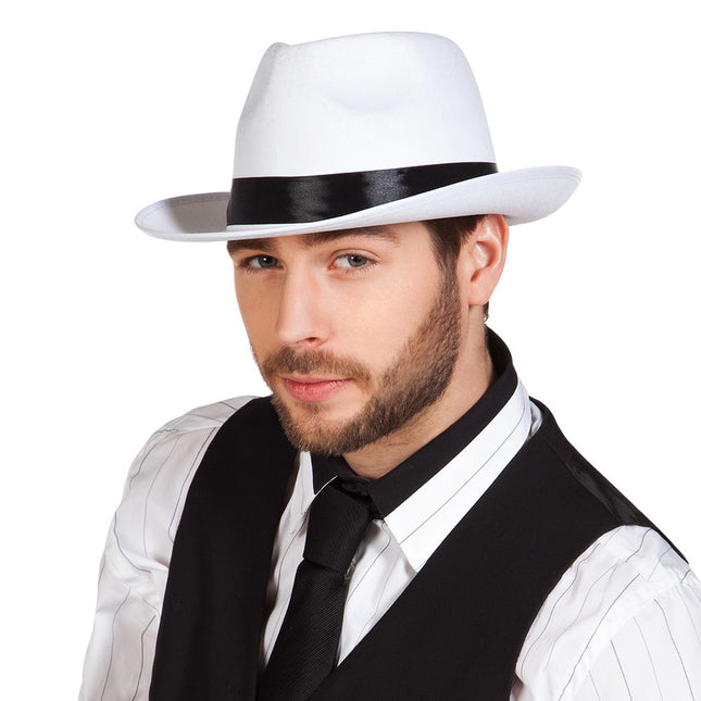 Cappello Mafia Bianco 38cm