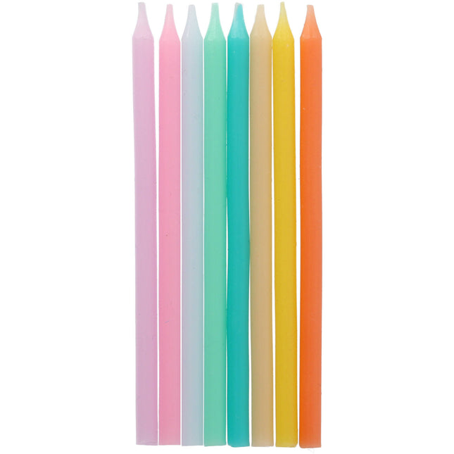 Candele Pastello Multicolore 10cm