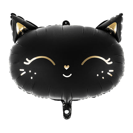 Palloncino ad elio Gatto Nero Vuoto 48cm