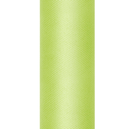 Rotolo di tulle verde chiaro 30cm 9m