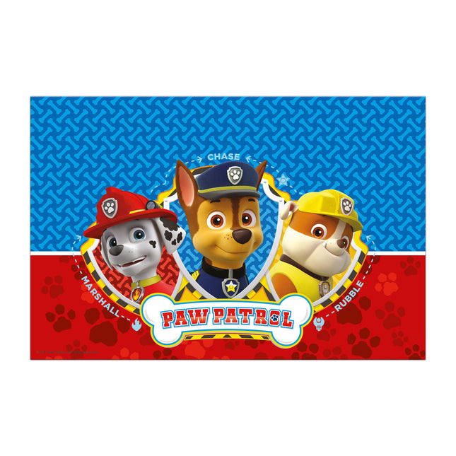 1 Tovaglia in carta FSC 120x180cm Paw Patrol Ready For Action