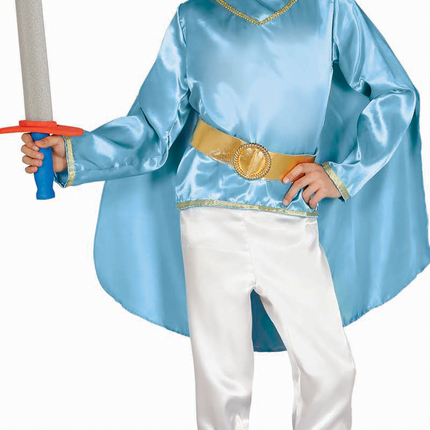 Costume da principe bambino blu