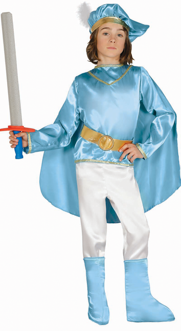 Costume da principe bambino blu