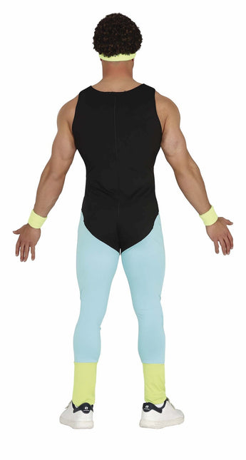 Costume da atleta uomo blu