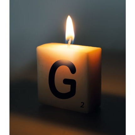 Candela Lettera G 4 cm