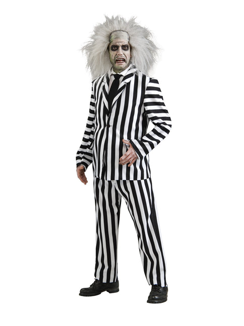 Costume Halloween Beetlejuice Uomo Deluxe