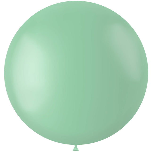 Palloncino verde menta in polvere Pistache 80cm