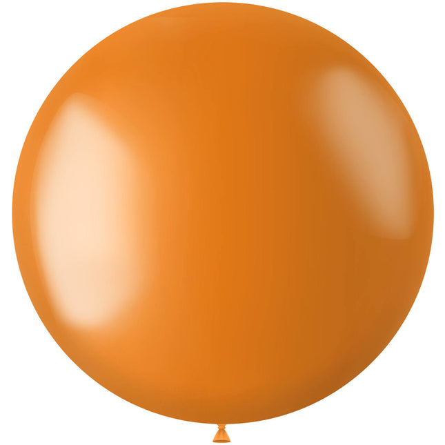 Palloncino arancione Metallic Marigold Orange 78 cm