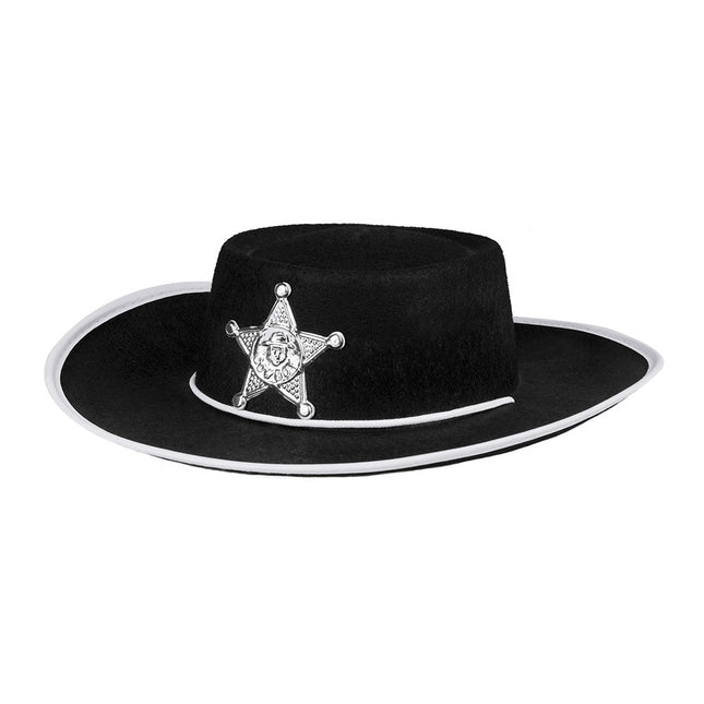 Cappello da cowboy nero bambino