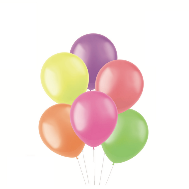 Palloncini colorati Neon 30cm 100pz