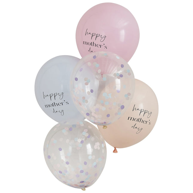 Palloncini Festa della Mamma 30cm 5pz