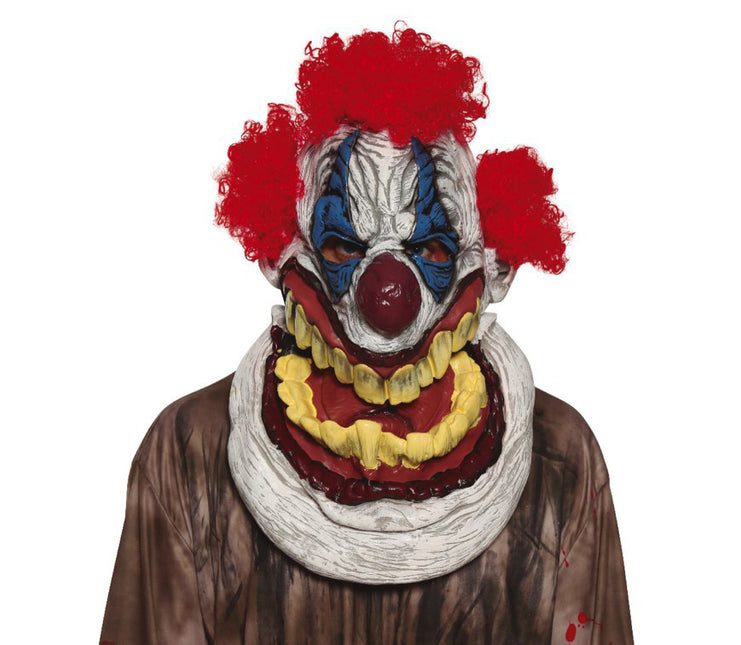 Maschera da clown gigante per Halloween