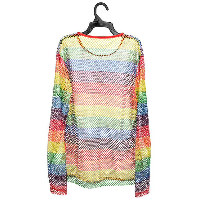 Top a rete Donna Rainbow