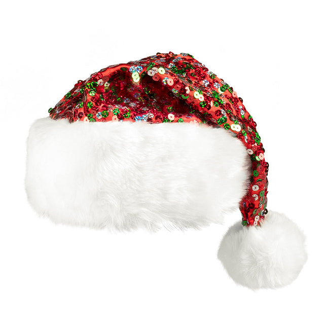 Cappello di Babbo Natale Gliters 32 cm