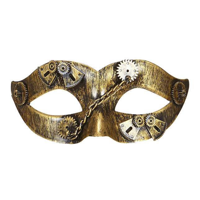 Maschera occhi steampunk in rame