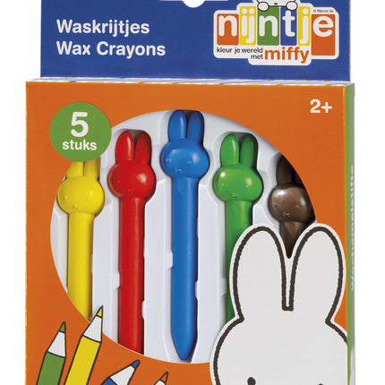 Pastelli a cera Miffy 5 pezzi