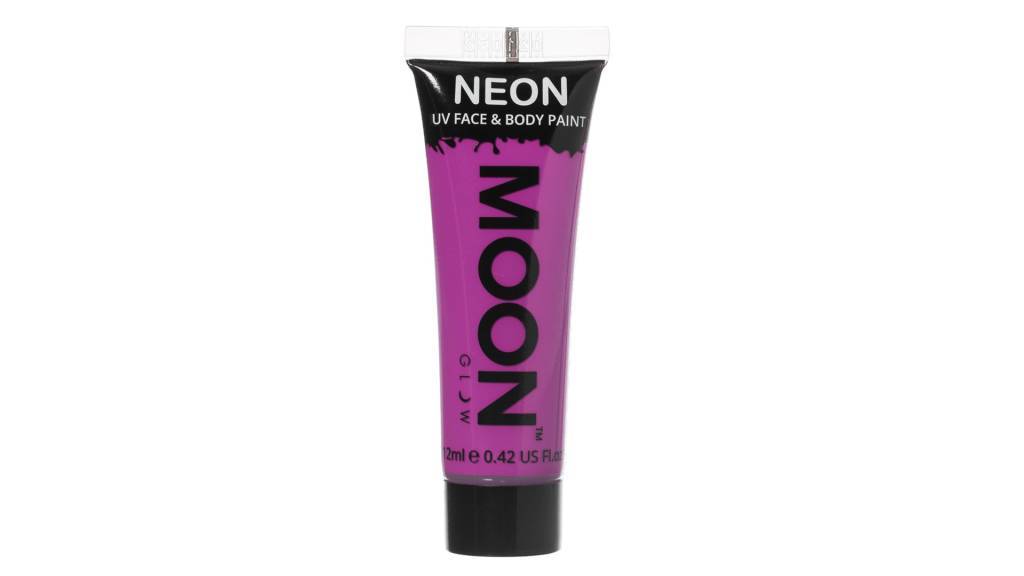 Moon Glow Intense Neon UV Face Paint Viola Intenso