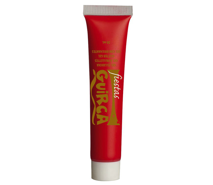 Tubo per trucco rosso 20ml