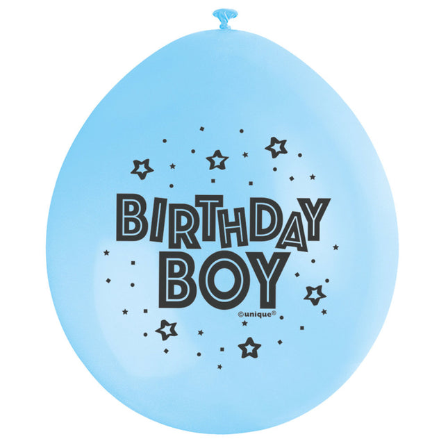 Palloncini Compleanno Ragazzo 28cm 10pz