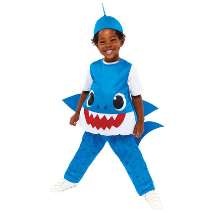 Costume da bambino Squalo Blu Papà