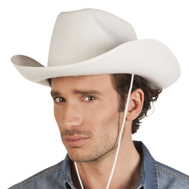 Cappello da Cowboy Rodeo Bianco