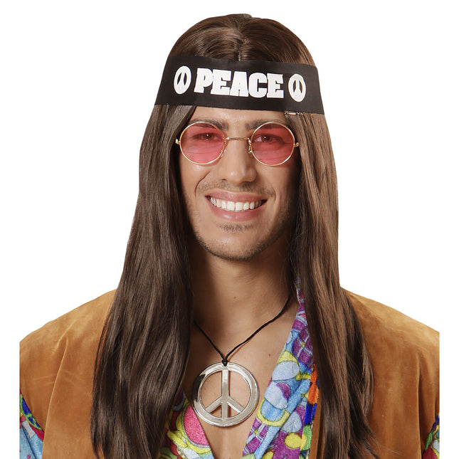 Set di costumi Hippie 60S 3 pezzi