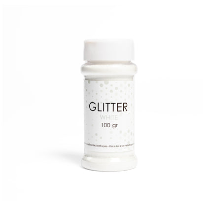 Glitter bianco 100gr