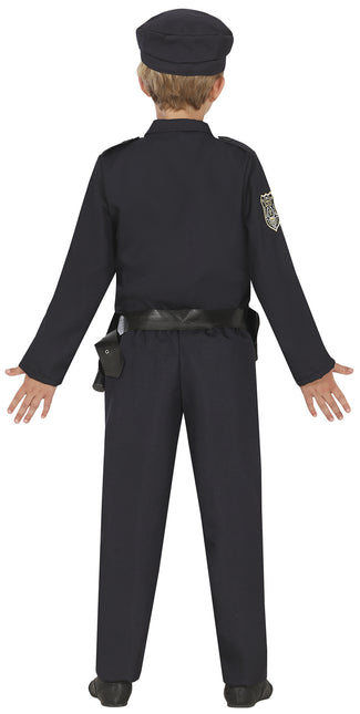 Costume da poliziotto ragazzo nero