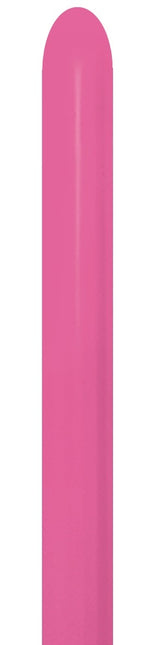 Palloncini da modellare Nozzle Up Fucsia 5cm 152cm 50pz