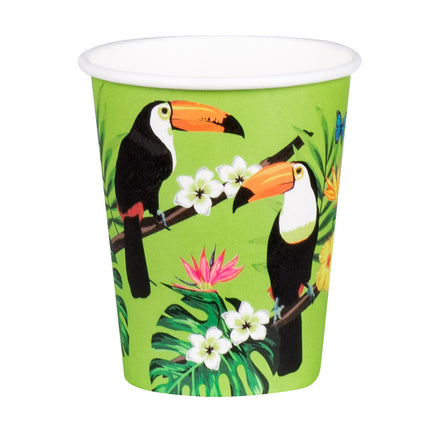 Bicchieri di carta Toucan 210ml 10pz