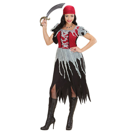 Vestito di Halloween da donna pirata