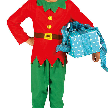 Costume da elfo di Natale Deluxe per bambino