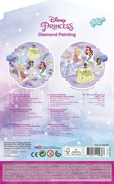 Pittura con diamanti delle Principesse Disney