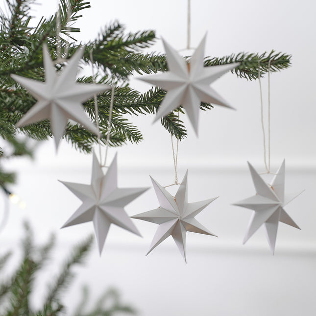 Decorazione da appendere all'albero 9cm 5pz