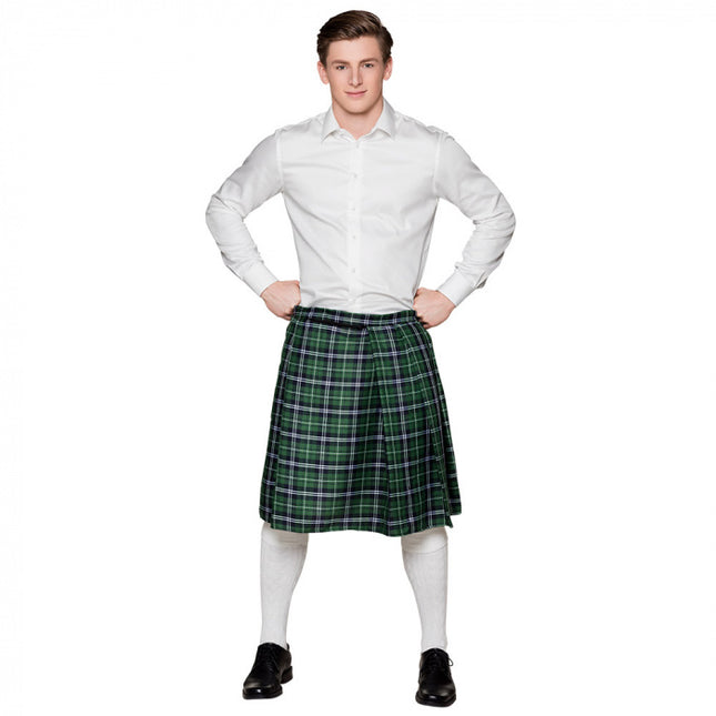 Kilt scozzese verde