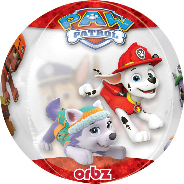 Pallone ad elio Paw Patrol 40 cm vuoto