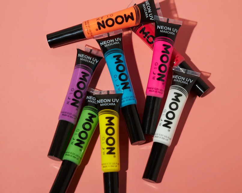 Moon Glow Neon UV Mascara Rosa Intenso 15ml