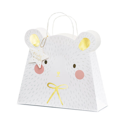 Borsa regalo Orso Polare 31,5 cm