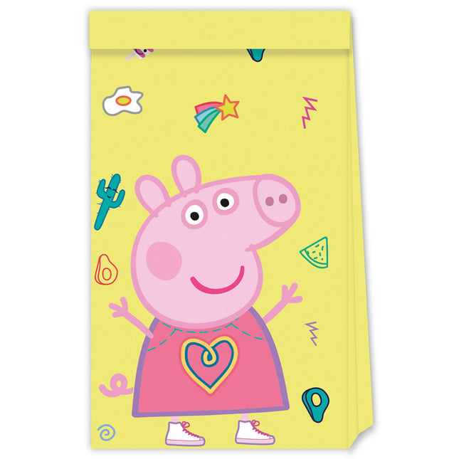 Sacchetti di condivisione Peppa Pig 4 pezzi