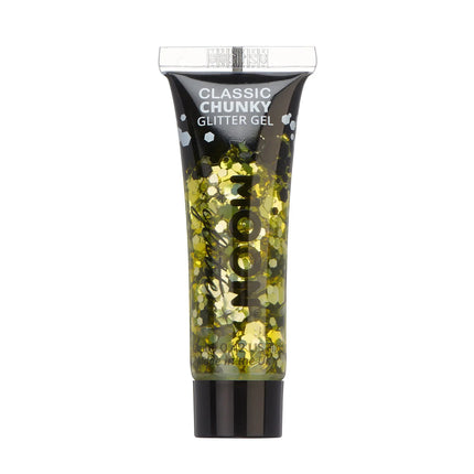 Moon Glitter Classic Chunky Gel Glitterato Oro 12ml