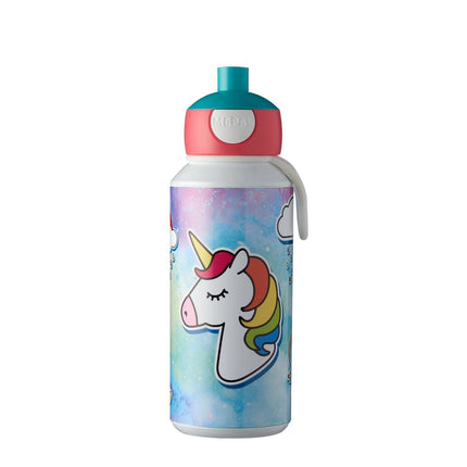 Bottiglia Pop-Up Campus 400ml Unicorno