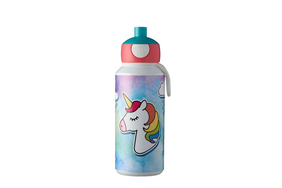 Bottiglia Pop-Up Campus 400ml Unicorno