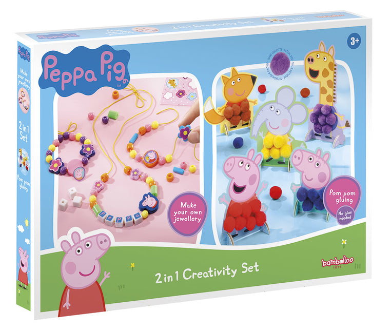 Set di lavoretti di Peppa Pig 2 in 1