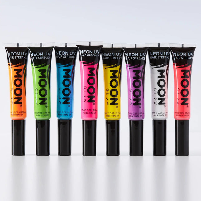 Moon Glow Neon UV Strisce per capelli verde intenso 15ml