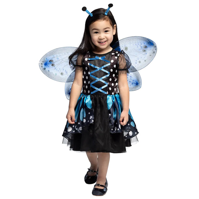 Costume Ragazze Farfalla 3/4 anni