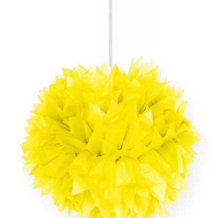 Pompon giallo 30 cm